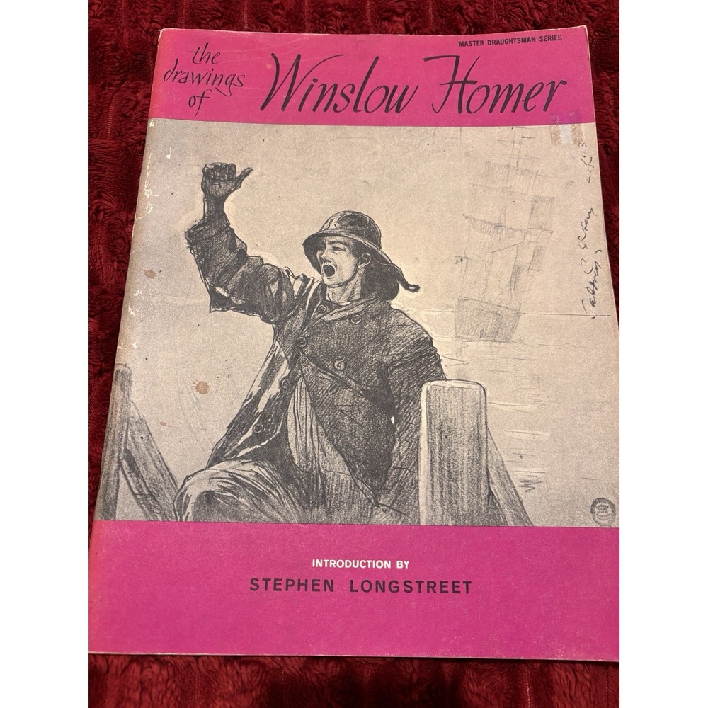Drawings Of Winslow Homer Master Draftsman Series Military & American Art 12x9